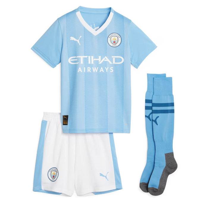 Manchester City 23-24 | Kids Home with Haaland 9 printing